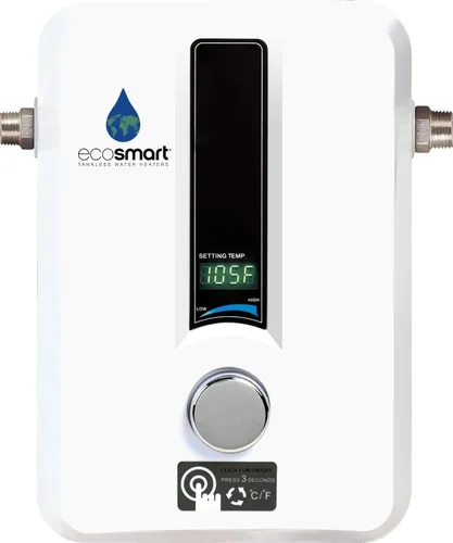 EcoSmart ECO 11 Calentador de agua eléctrico sin tanque, 13KW a 240 voltios con tecnología patentada de modulación automática