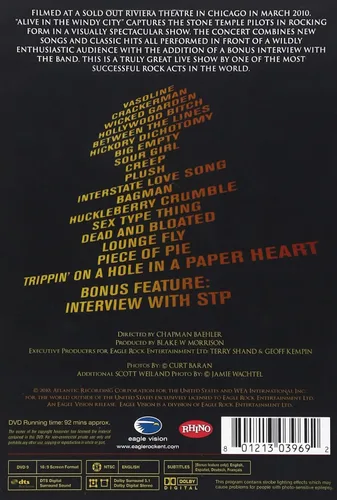 Vista 2 de Stone Temple Pilots Alive in the Windy City