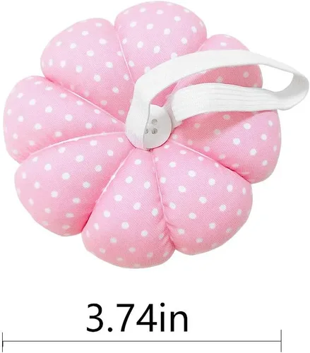 Vista 4 de Besplore Pin Cushion - Alfiler de muñeca con diseño de calabaza, color rosa