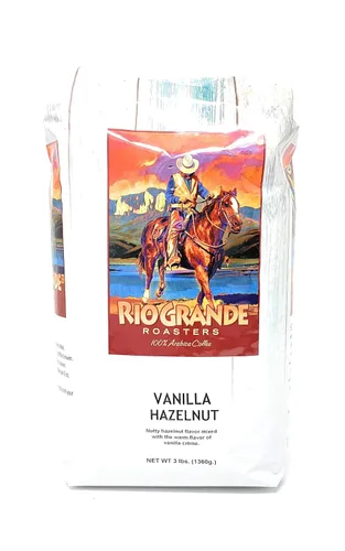 Vista 5 de Rio Grande Roaster Bolsa de café de grano entero con caramelo de 3 libras