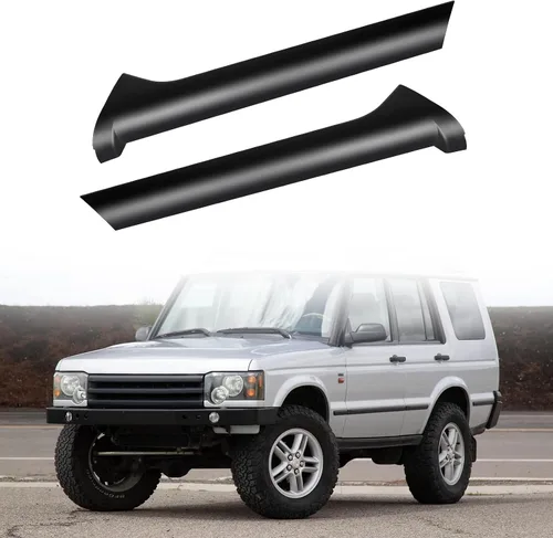 Moldeo de panel exterior para pilar de parabrisas compatible con Land Rover Discovery 2 1999-2004 reemplaza DCB500060PMA DCB500070PMA