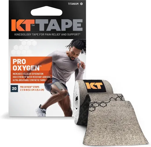 KT Tape Pro Oxygen, cinta atlética de kinesiología sintética con tecnología Celliant