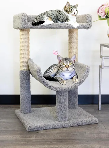 Vista 9 de New Cat Condos Percha para ventana de gato