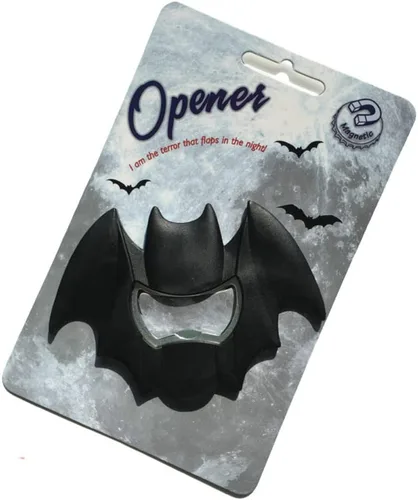 Vista 6 de Abridor de botellas con forma de Batman, imán para refrigerador, abridores de botellas de cerveza, abridor de botellas de regalo para suministros