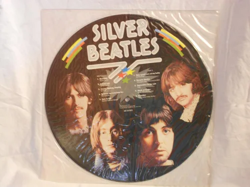 Vista 2 de Silver Beatles picture disc (12 inch vinyl lp)