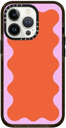 Vista 321 de Funda Impact de CASETiFY para iPhone 13 Pro Max [Protección contra caídas de grado militar 4X de 2.5 m/Compatible con Magsafe] - Corazones