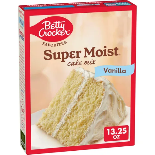 Vista 40 de Betty Crocker Delights Mezcla de pastel de vainilla francesa súper húmeda, 13.25 onzas