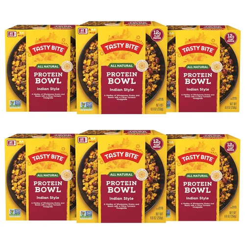 Vista 11 de Tasty Bite - Tazón de Arroz con Garbanzos Biryani, Listo para Comer, Apto para Microondas, Sin Gluten, 7 Onzas (Paquete de 6)
