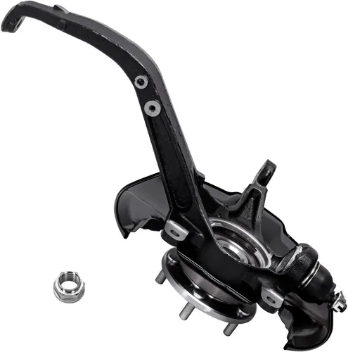 Vista 312 de Detroit Axle - 4 brazos de control de extremo delantero para Nissan Frontier Xterra 2000-2004 Brazos de control inferior y superior con rótulas