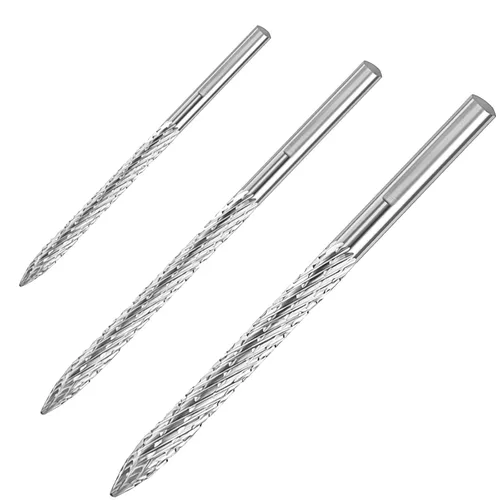 Taladro de escariador de neumático de múltiples tamaños, broca de carburo para reparación de neumáticos, limas de taladro, parches, cortadores de