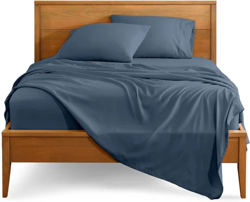 Vista 34 de Bare Home Juego de Sábanas Twin - Sábanas de Cama de Microfibra Ultra-Suave 1800 - Doble Cepillado - Bolsillos Profundos - Ajuste Fácil - Extra