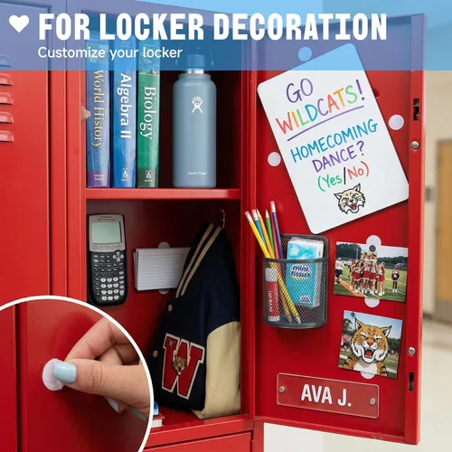 Vista 7 de Self Adhesive Dots, Strong Adhesive 1000pcs 0.59" Diameter Sticky Back Nylon Dots, Hook & Loop Dots with Waterproof Sticky Glue Tapes, Suitable for