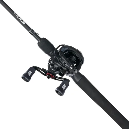 Vista 2 de Abu Garcia Max SX Combo de Carrete de Baitcast de Bajo Perfil y Caña de Pescar