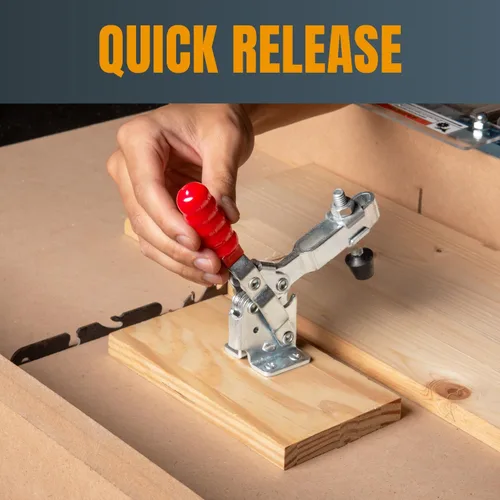 Vista 5 de POWERTEC Toggle Clamp for Woodworking Jigs and Fixtures