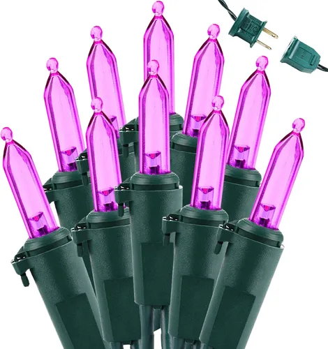 Vista 17 de Brizled Luces de Navidad, 33 pies, 100 LED Conectables de Extremo a Extremo, Mini Luces de Cadena de Navidad, 120V Certificadas UL, Blanco Frío, Luz