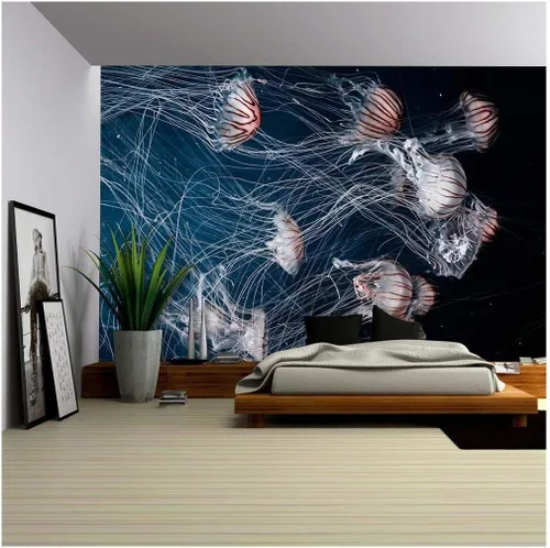 Vista 30 de wall26 - Olas azules del océano - Mural de pared extraíble Papel pintado autoadhesivo grande - 66x96 pulgadas obra de arte 01