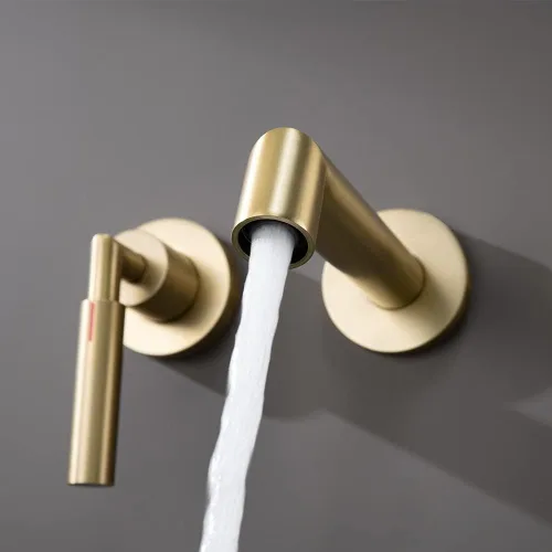 Vista 27 de RANDOM Bathroom Sink Faucet Brushed Gold or Matte Black Bathroom Faucet Single Hole or 3 Holes SUS 304 Stainless Steel Modern Vanity Faucet with Pop