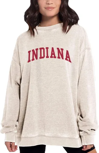 Vista 21 de chicka-d NCAA Burnout - Sudadera de forro polar para mujer