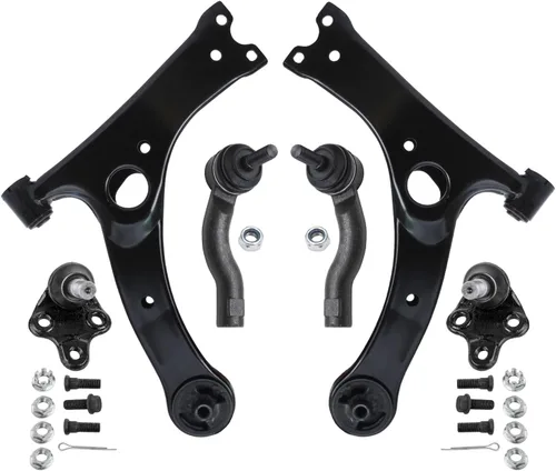 Vista 264 de Detroit Axle - Kit de suspensión de 6 piezas para Chevy Equinox GMC Terrain 2010-2017 2010-2017 brazos de control inferiores con rótulas, 2
