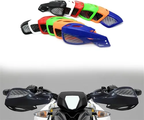 Vista 9 de for Y&AMAHA MT 01 02 03 07 MT09/Tracer MT10 Universal Motorcycle Handlebar Hand Guards Handguard Wind Protector Protection (Color : Black)
