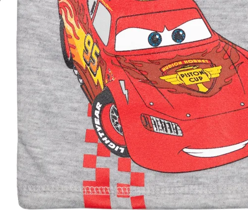 Vista 5 de Disney Cars Lightning McQueen - Sudadera con capucha de forro polar con media cremallera