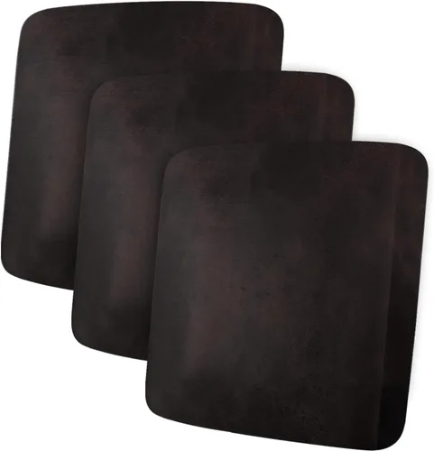 Vista 74 de ANARACHON Fundas de cojín de sofá con aspecto de cuero, juego de fundas de asiento de sofá, protector de muebles para sillón seccional, sofá biplaza