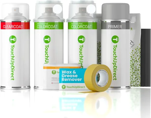 Vista 230 de TouchUpDirect 1J7 Atomic Silver Metallic Compatible con Lexus Exact Match - Aerosol de pintura de retoque - Kit esencial
