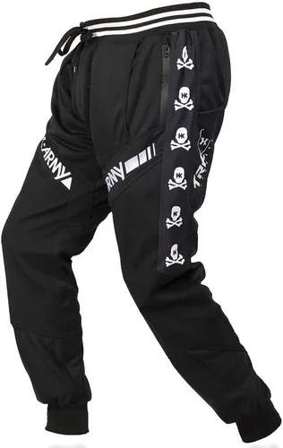 Vista 3 de HK Army TRK Jogger - Pantalones de paintball - Skulls Black - XL
