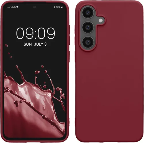 Vista 57 de kwmobile Funda compatible con Samsung Galaxy S23 - Funda protectora de silicona TPU suave y delgada - Piedra antigua
