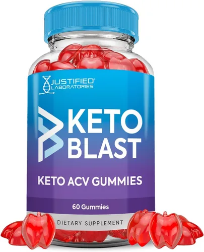 Gomitas de vinagre de sidra de manzana, 1000 mg Keto Blast Keto ACV, fórmula avanzada formulada con jugo de remolacha de granada en polvo B12 vegano