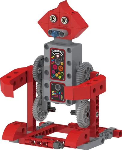 Vista 4 de Thames & Kosmos Fábrica de Robots para Niños: Kit de Experimentos STEM de Robots Raros, Desajustados y Rebeldes Construcción de Modelos Prácticos