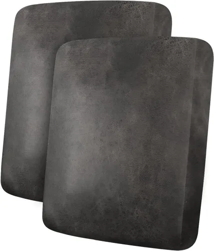 Vista 113 de ANARACHON Fundas de cojín de sofá con aspecto de cuero, juego de fundas de asiento de sofá, protector de muebles para sillón seccional, sofá biplaza