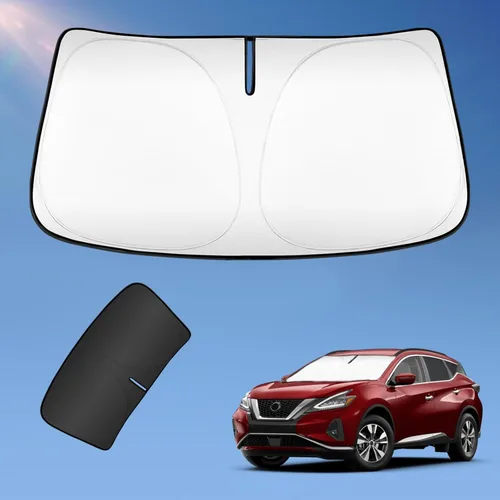 Vista 37 de Parasol para Mazda 3 2019-2025 2026, protector solar de 4 capas para Mazda 3 Hatchback/Sedan 250T, revestimiento plateado, visera solar plegable