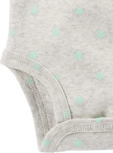 Vista 4 de Simple Joys by Carter's unisex-baby 6-piece Bodysuits (Short and Long Sleeve) and Pants Set