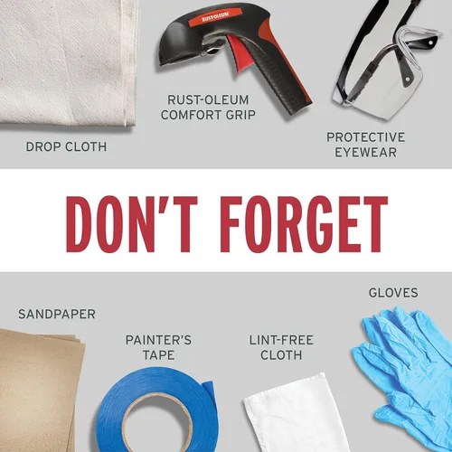 Vista 8 de Rust-Oleum 223525 Stops Rust Pintura en Aerosol Texturizada Multicolor, 12 oz, Hierro Envejecido