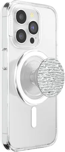 Vista 12 de Agarre para teléfono PopSockets con soporte expansible, agarre adhesivo - Transparente