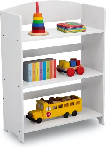 Vista 4 de Delta Children - Estantería MySize, color blanco Bianca