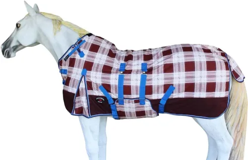 Vista 8 de 60" manta pesada impermeable 5B117 del invierno del peso de la participación del caballo 1200D