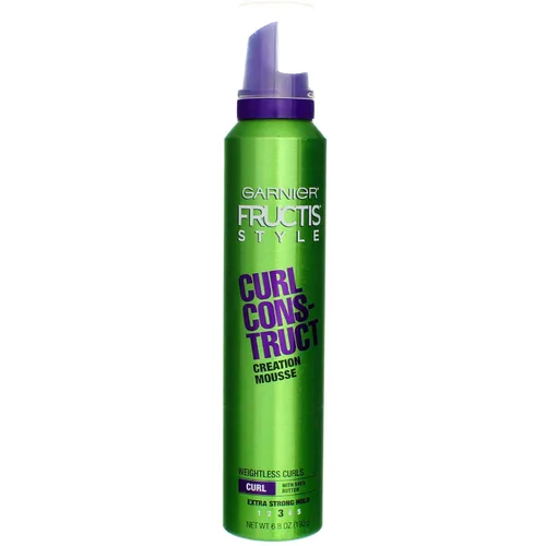 Vista 12 de Garnier Fructis - Espuma moldeadora para construir rizos estilizados, 6.8 onzas (El embalaje puede variar)