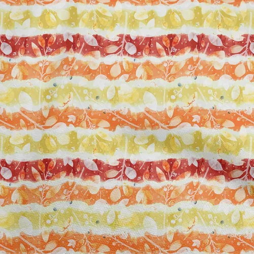 Vista 11 de oneOone The Yard - Tela de algodón flexible de color beige con estampado floral, 40 pulgadas de ancho