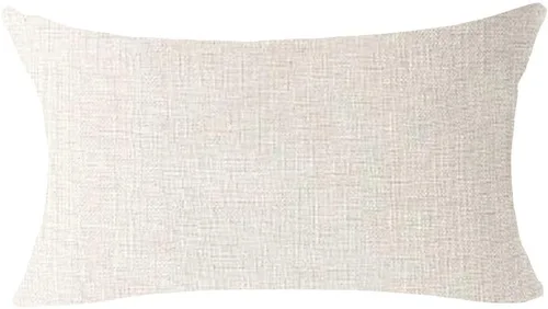 Vista 2 de QINU KEONU Funda de almohada de Navidad de 12 x 20 pulgadas, diseño de pino, funda de almohada lumbar de lino y algodón, para decoración del sofá