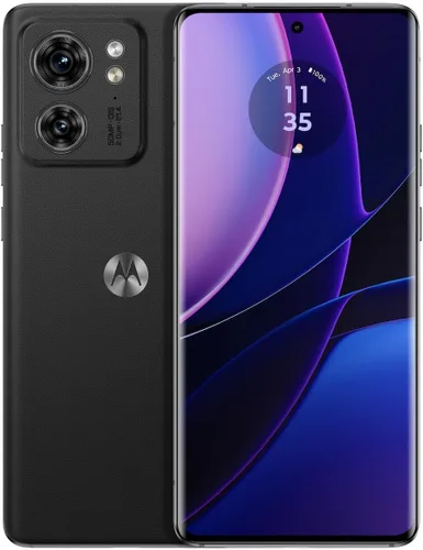 Vista 2 de Teléfono celular Motorola Edge 2023 Desbloqueado Hecho para Estados Unidos 8/256 GB Cámara de 50 MP Negro Eclipse