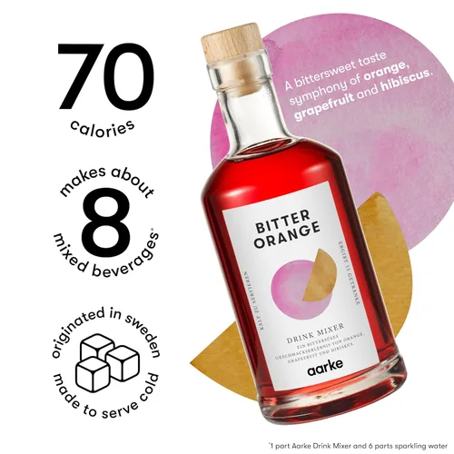 Vista 3 de aarke Mezclador de bebidas, mezcla sin esfuerzo para tu bar en casa, elixir hecho a mano para complementar tu carbonatador de aarke cada botella