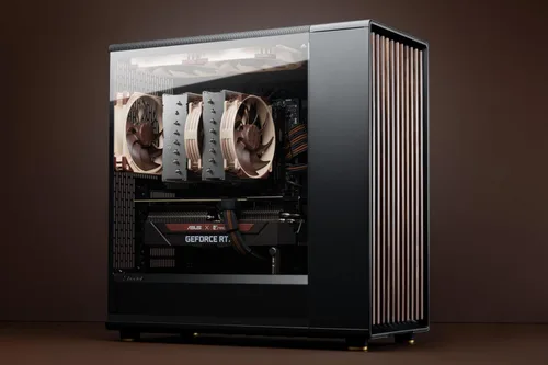 Vista 6 de Noctua NH-D15 G2, enfriador de CPU de doble torre, versión estándar completa recomendada para AMD AM5 e Intel LGA1851 / LGA1700 (marrón)