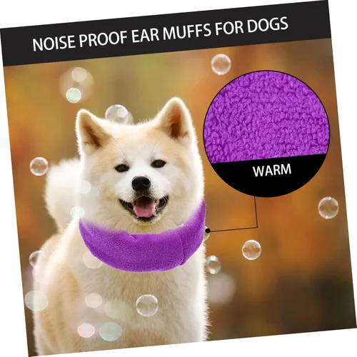 Vista 2 de Mipcase Orejeras de aseo para gatos y perros, orejeras portátiles para perros, sudaderas con capucha para perros y gatos, orejeras multifunción