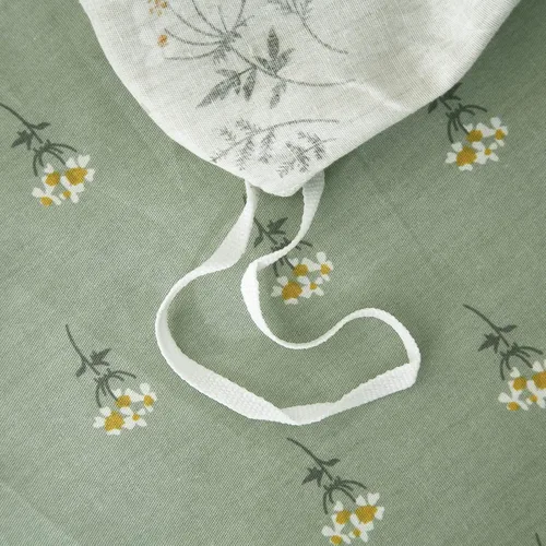 Vista 211 de mixinni Juego de funda de edredón de algodón floral para niñas y adolescentes, con lazos de cremallera, fácil cuidado, ultra suave y transpirable