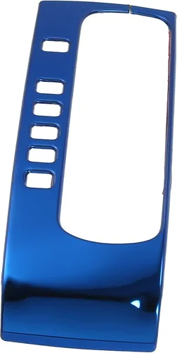 Vista 8 de X AUTOHAUX Marco de panel de engranajes, cubierta de la perilla de la palanca de cambios, cubierta de la caja de cambios, calcomanía para consolas