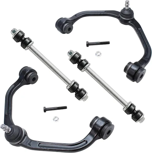 Vista 126 de Detroit Axle - 4 brazos de control traseros para Ford C-Max Focus Mazda 3 5 Volvo C30 C70 S40 V50, 4 brazos de control superior e inferior