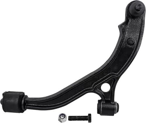 Vista 485 de Detroit Axle - Brazo de control delantero derecho para Nissan Sentra 2001-2006, brazo de control inferior con ensamblaje de rótula 2002 2003 2004
