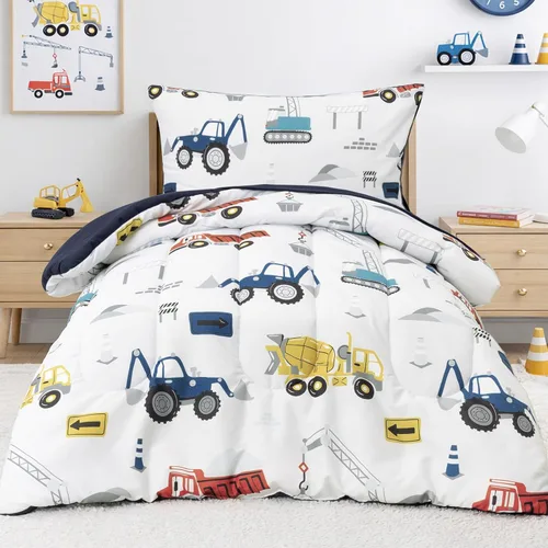 Vista 14 de PHF P - Juego de ropa de cama infantil de 4 piezas Animal US